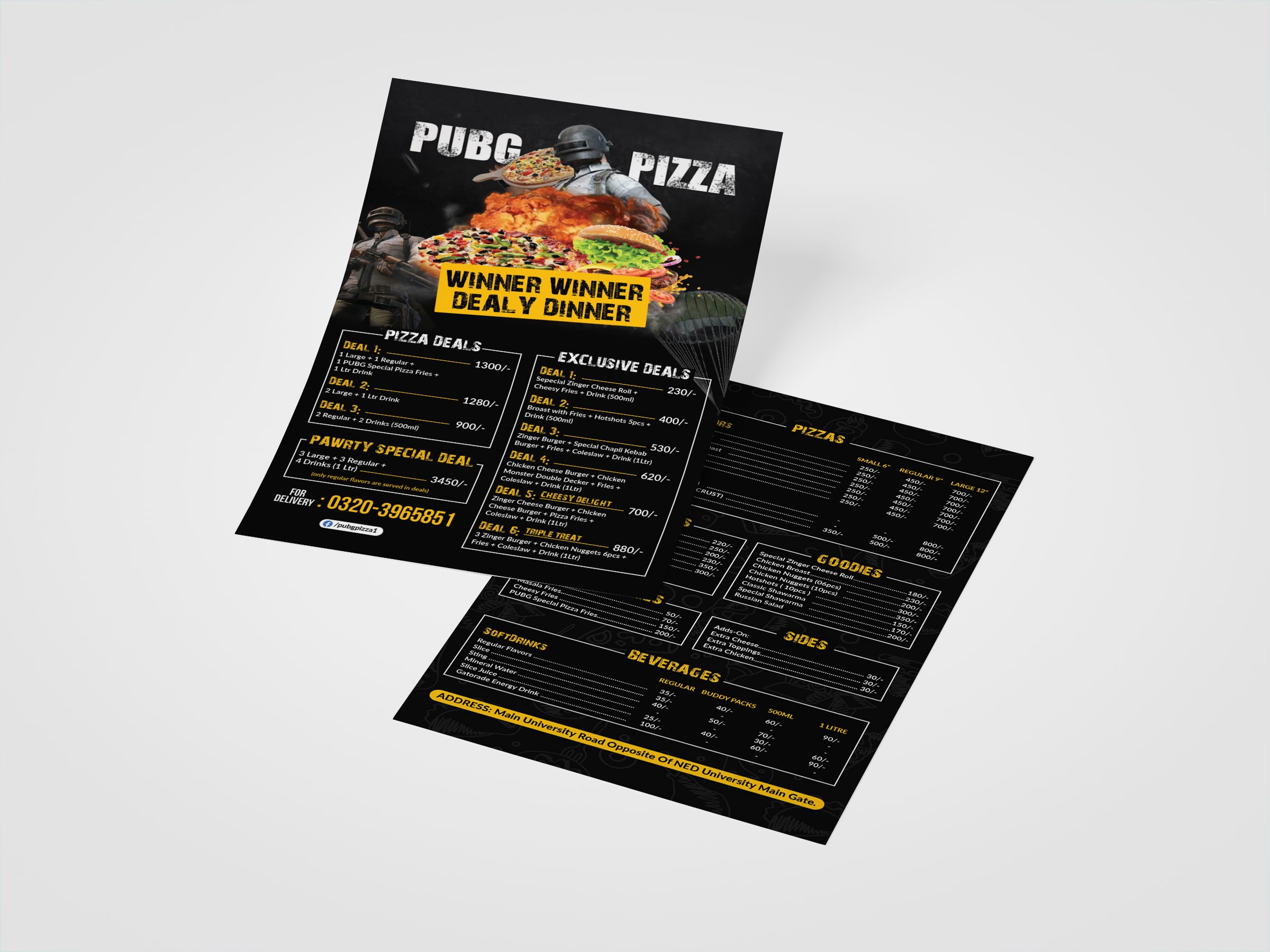Flyer and Catalog Design Sample for Business Marketing in Brisbane, CA