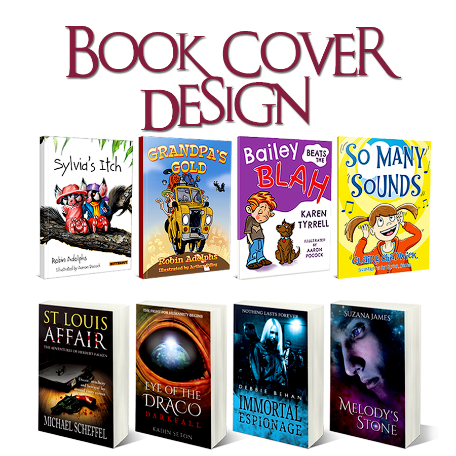 Modern 2026 Book Cover Design Agency in Brisbane, CA for self publishing authors