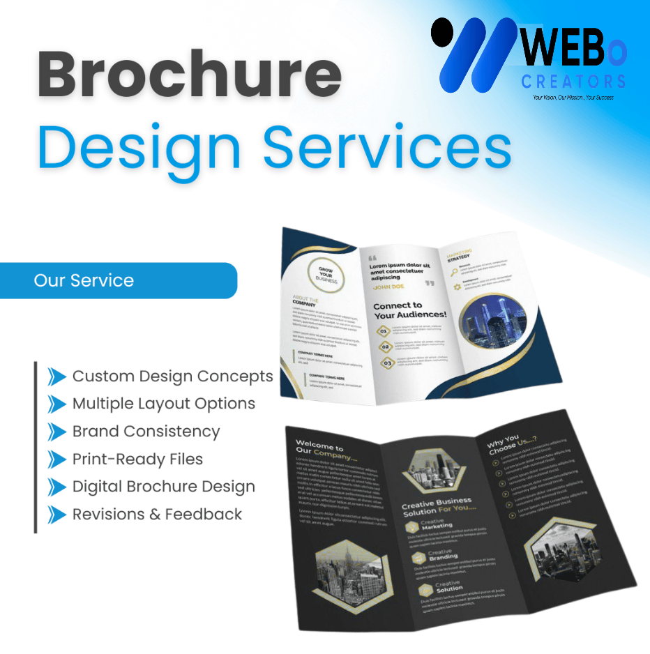Brochure Design Service in Brisbane, CA - Custom Brochures For Marketing