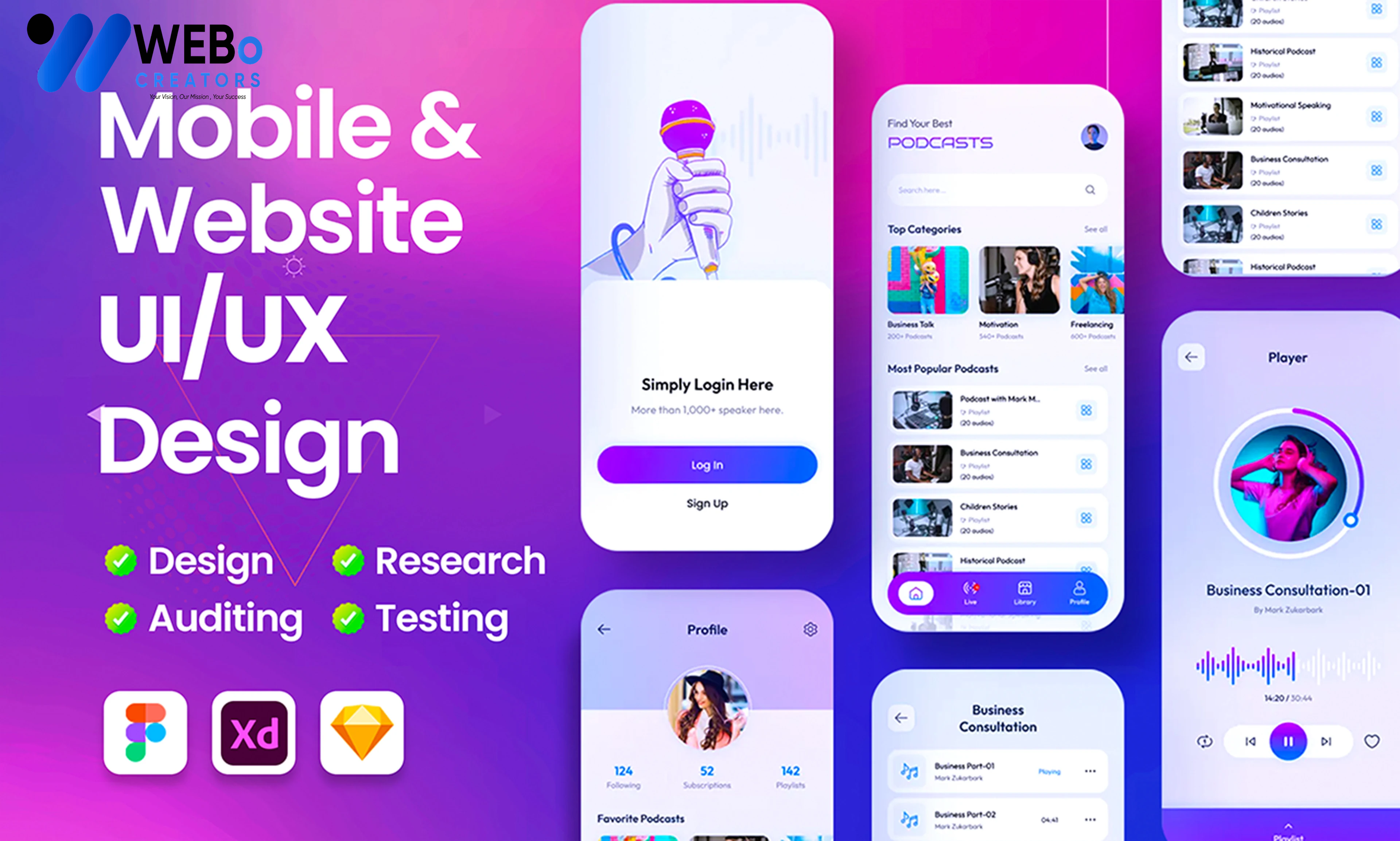 Flutter App UI/UX Design | Beautiful Flutter Interface Design in Brisbane, CA