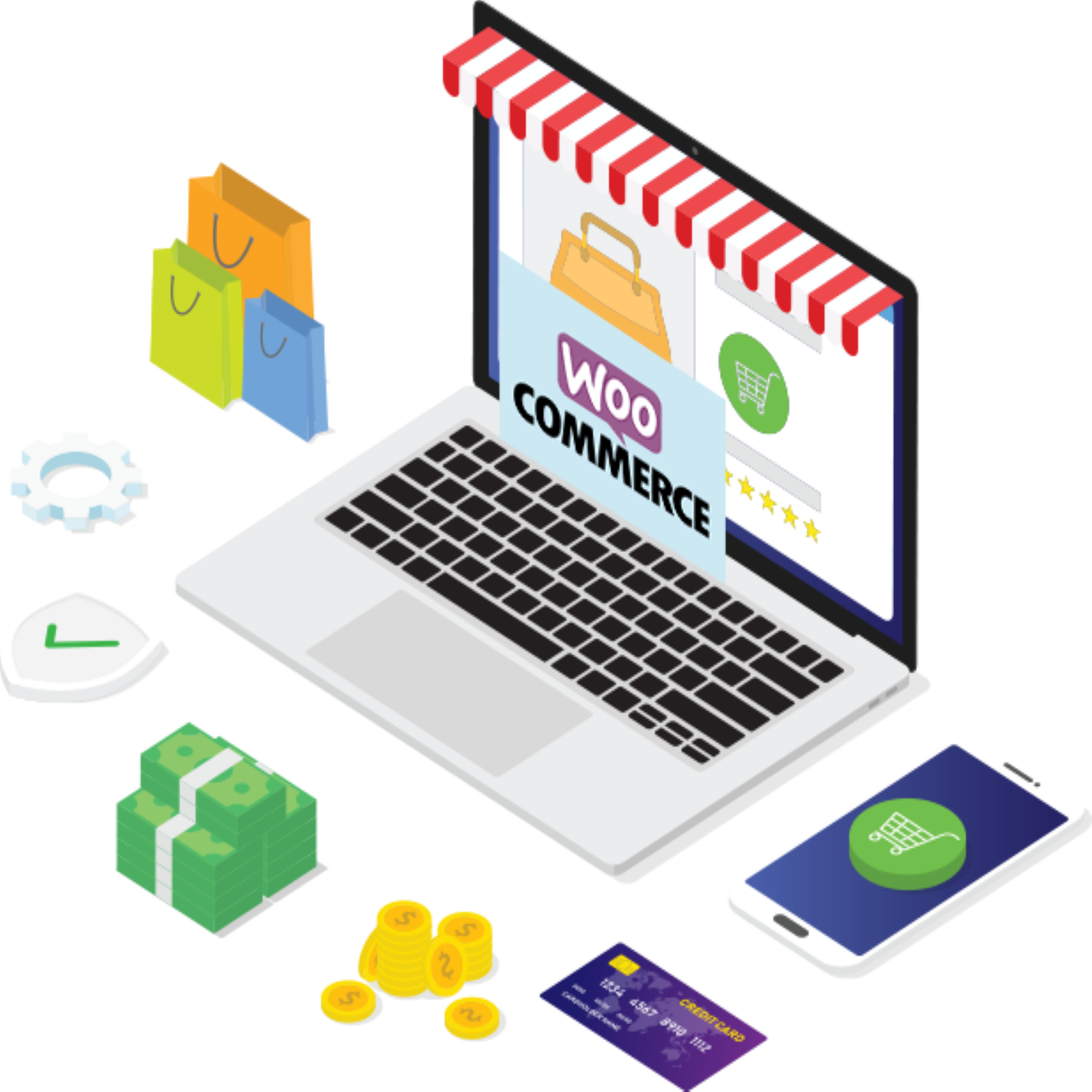 WooCommerce Website Design Services in Brisbane, CA - Online Store Development Solutions